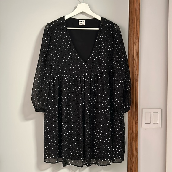 Sunday Best polka dot dress - Picture 1 of 4
